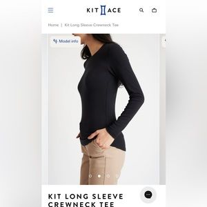 Kit and Ace Long sleeved Shirt